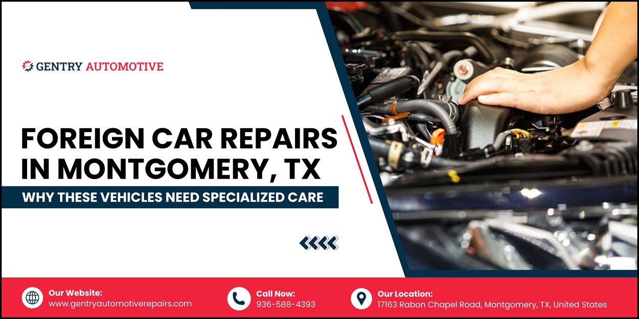Foreign Car Repairs - Gentry Automotive