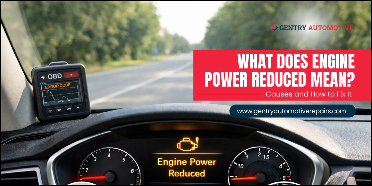 Engine Power Reduced - Gentry Automotive