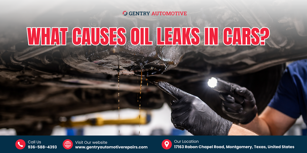 Car Oil Leak Repair - Gentry Automotive