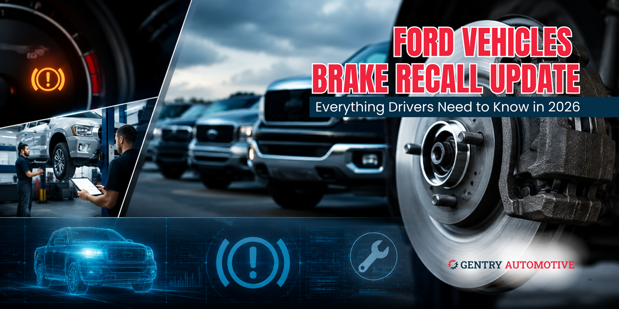 Ford Vehicles Brake Recall