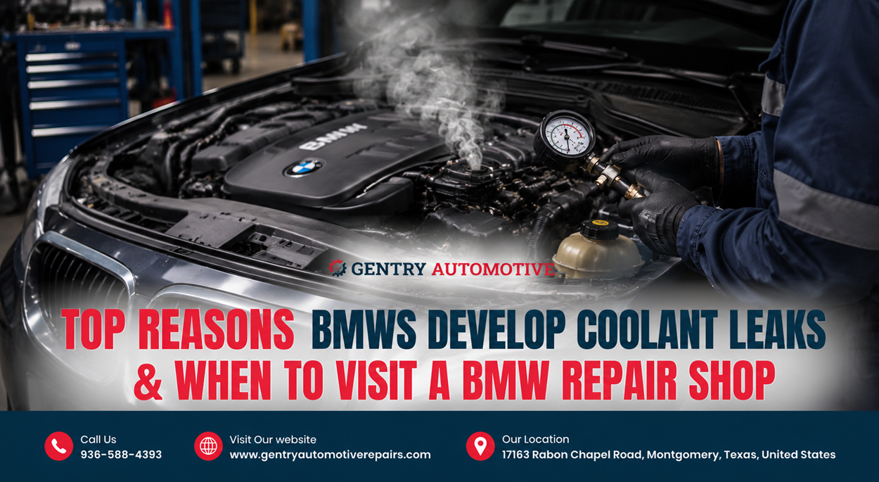 Top Reasons BMWs Develop Coolant Leaks & When to Visit a BMW Repair Shop