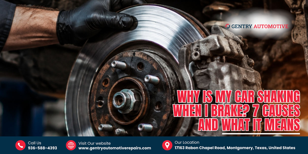 Why is My Car Shaking When I Brake 7 Causes and What it Means